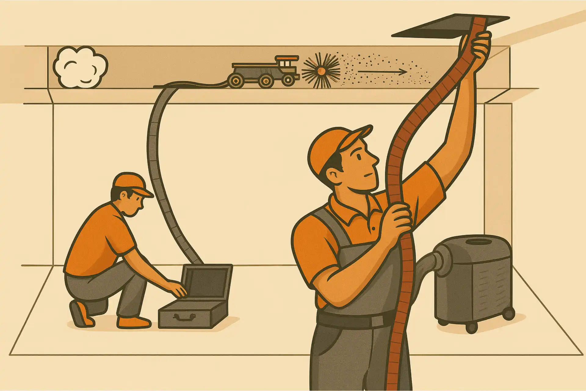Robotic Duct Cleaning dubai UAE