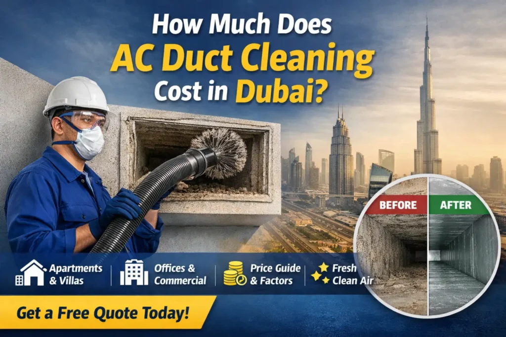 Does AC Duct Cleaning Cost in Dubai