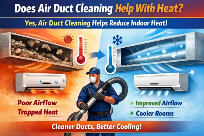 Does Air Duct Cleaning Help With Heat?
